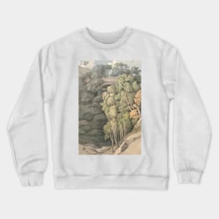 Devil's Bridge by Francis Towne Crewneck Sweatshirt